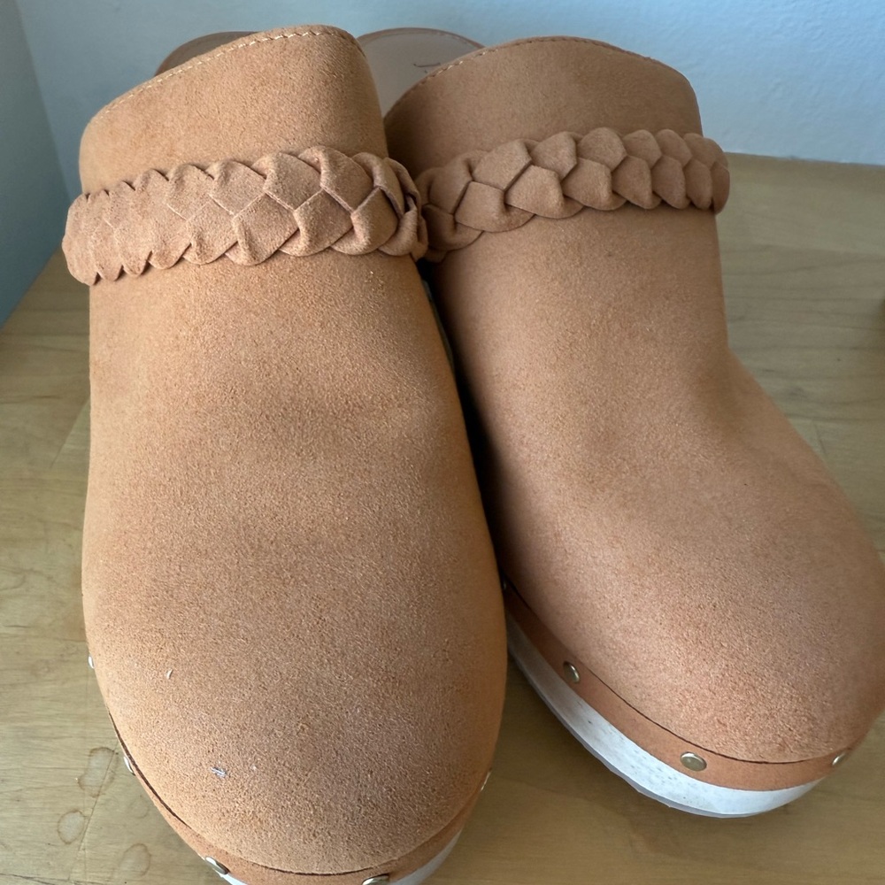 J. Crew Women's Brown Braided Mules